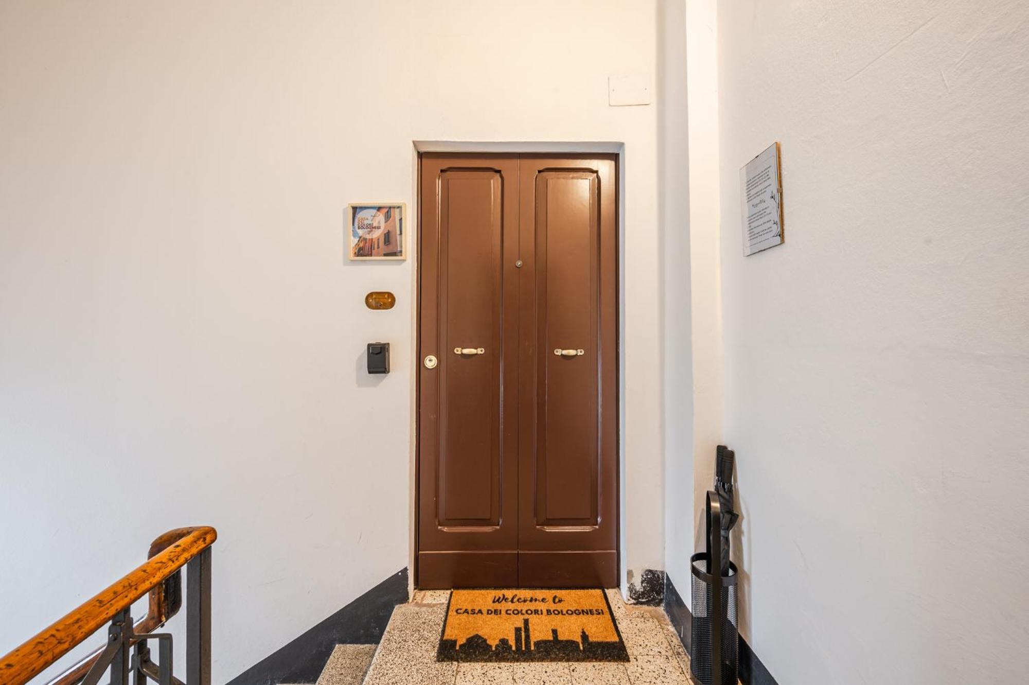 Sui Tetti Di Bologna Centro, Casa Dei Colori Appartement Buitenkant foto