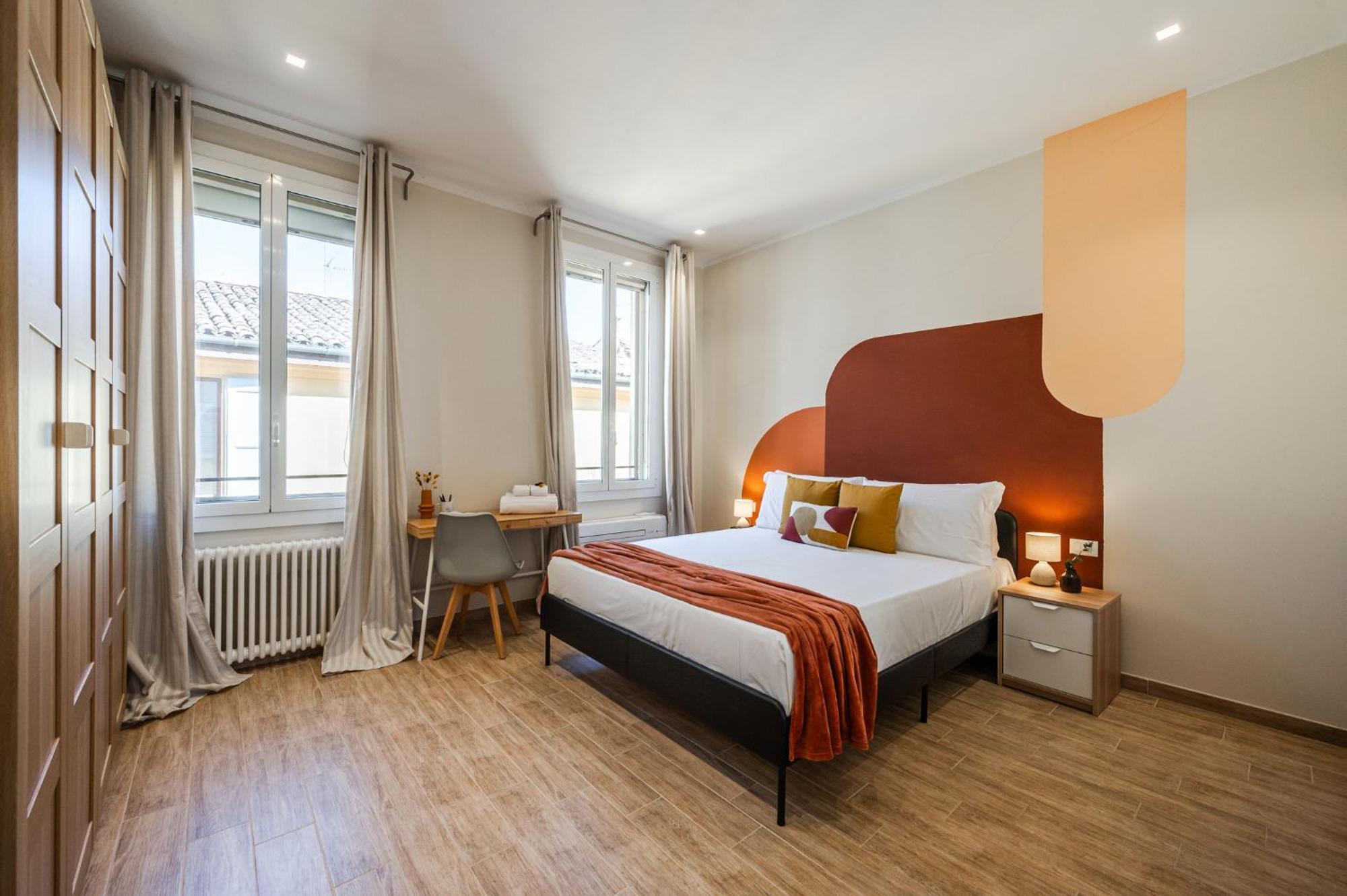 Sui Tetti Di Bologna Centro, Casa Dei Colori Appartement Buitenkant foto